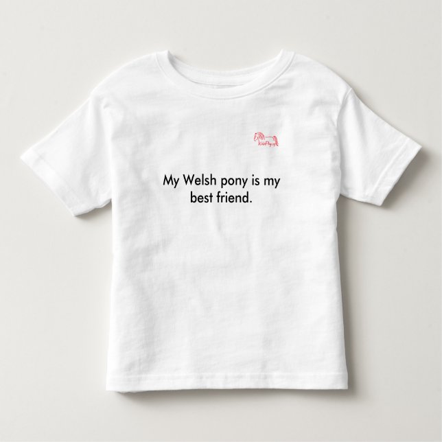 Welsh Pony Cob Society of America Toddler T-Shirt (Front)