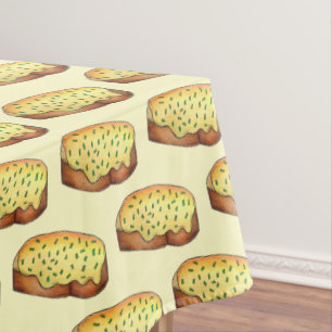 Welsh Rarebit Cheese Toast British Food Wales UK Tablecloth