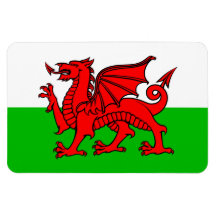 Welsh Red Dragon Wales Flag