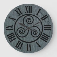 Welsh Slate Effect, Celtic Icon, Black Roman Figs.