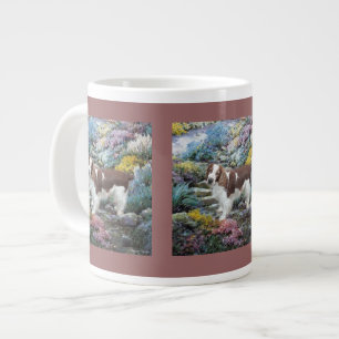 Welsh Springer Spaniel Art Gifts Large Coffee Mug