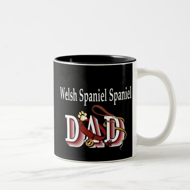 Welsh Springer Spaniel Dad Mug (Right)