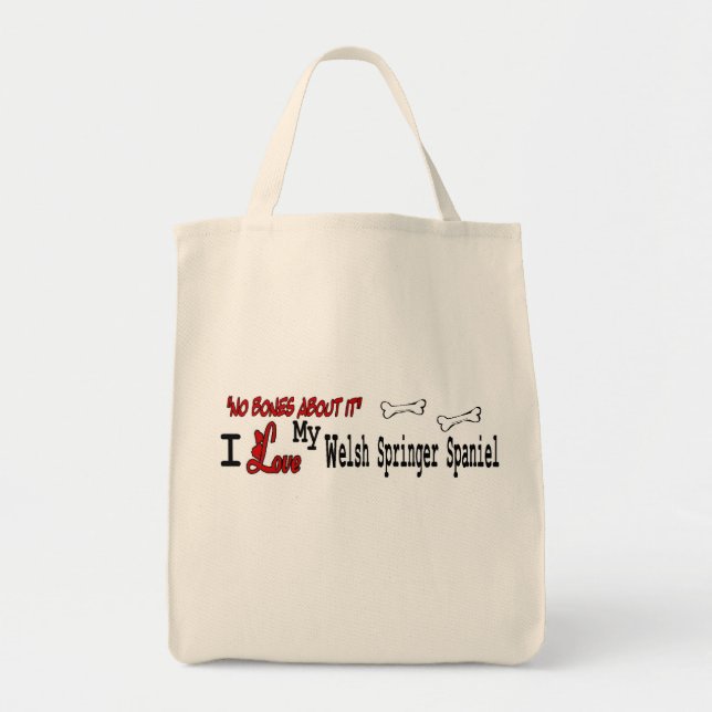 Welsh Springer Spaniel Gifts Tote Bag (Front)