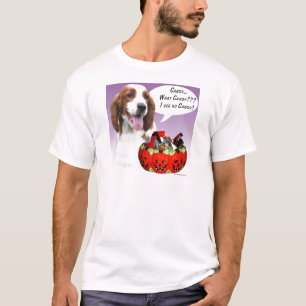 Welsh Springer Spaniel Halloween Candy T-Shirt
