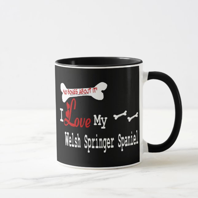 Welsh Springer Spaniel (I Love) Mug (Right)