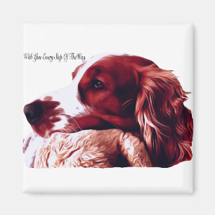 Welsh Springer Spaniel Love Magnet