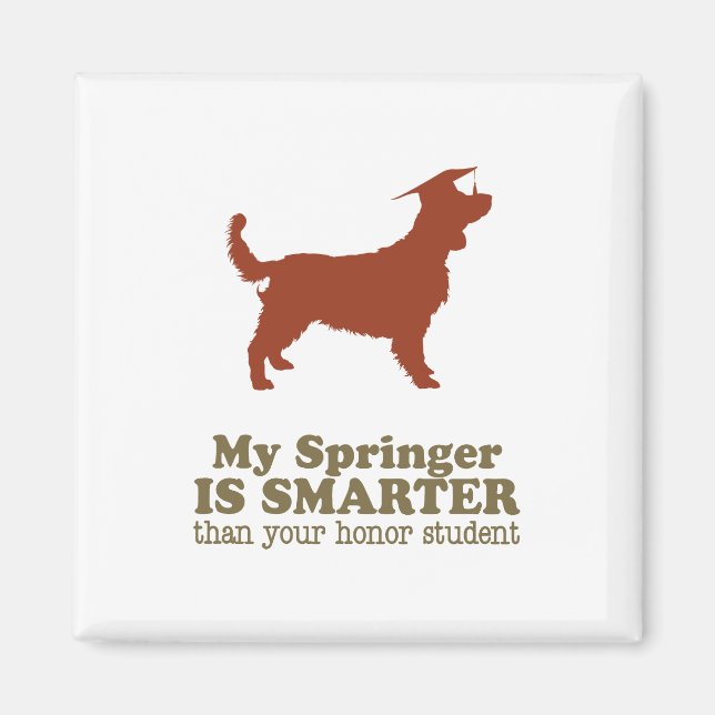 Welsh Springer Spaniel Magnet (Front)