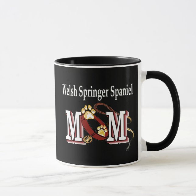 Welsh Springer Spaniel Mum Mug (Right)