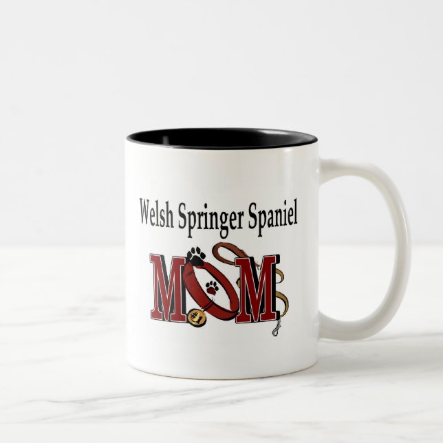 Welsh Springer Spaniel Mum Mug (Right)
