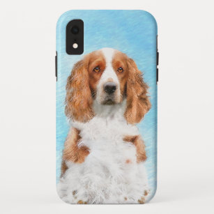 Welsh Springer Spaniel Painting - Original Dog Art Case-Mate iPhone Case