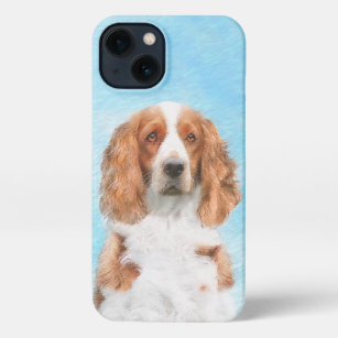 Welsh Springer Spaniel Painting - Original Dog Art iPhone 13 Case