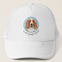Welsh Springer Spaniel Painting - Original Dog Art