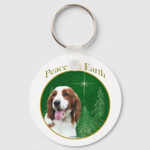 Welsh Springer Spaniel Peace Key Ring