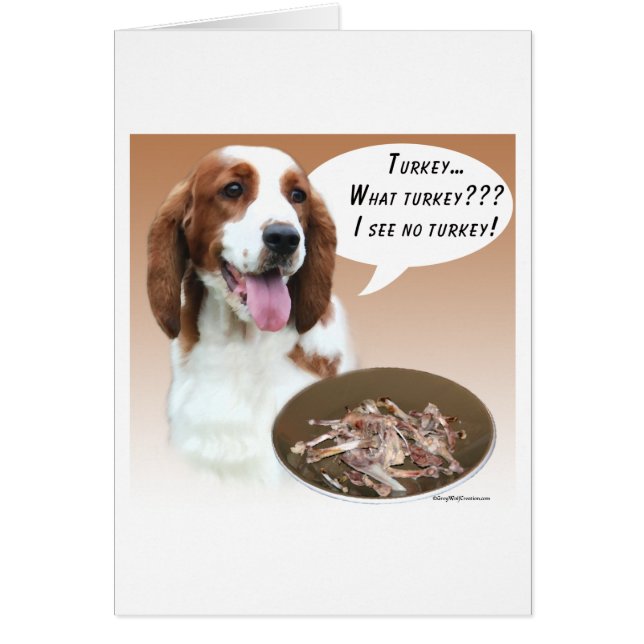 Welsh Springer Spaniel Turkey (Front)