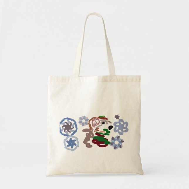 Welsh Springer Spaniel winter Tote Bag (Front)