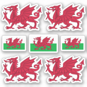 Welsh symbols / coat of arms and flag