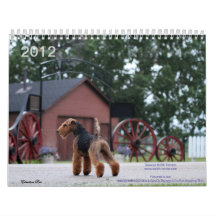 Welsh Terrier 2012 Calendar by Darwyn