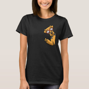 Welsh Terrier Dog Welshie From Side With Sunglasse T-Shirt