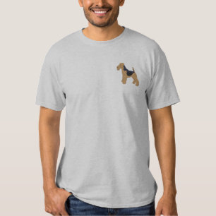 Welsh Terrier Embroidered T-Shirt
