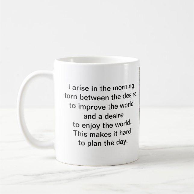 Welsh Terrier in garden Coffee Mug (Left)