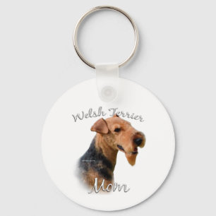 Welsh Terrier Mum 2 Key Ring