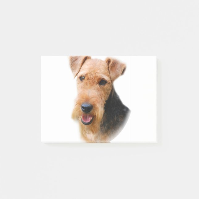 Welsh Terrier Post-it Notes (Front)