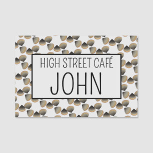 Welsh Wales Cockles Seafood British Food Shells Name Tag