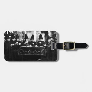 Welsh Witches Having Tea Crone Teatime   Luggage Tag