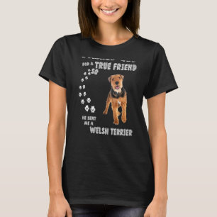 Welshie Dog Quote Mum Wt Dad Costume Cute Welsh Te T-Shirt