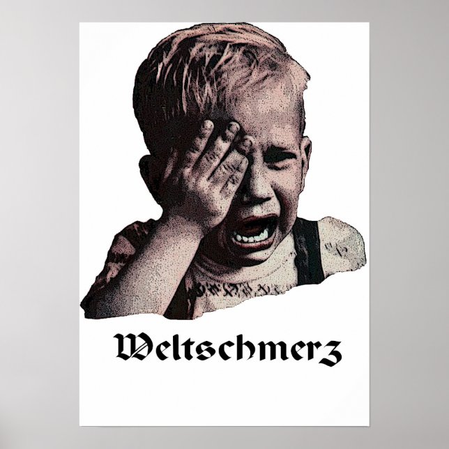 Weltschmerz | "World Pain" Poster (Front)