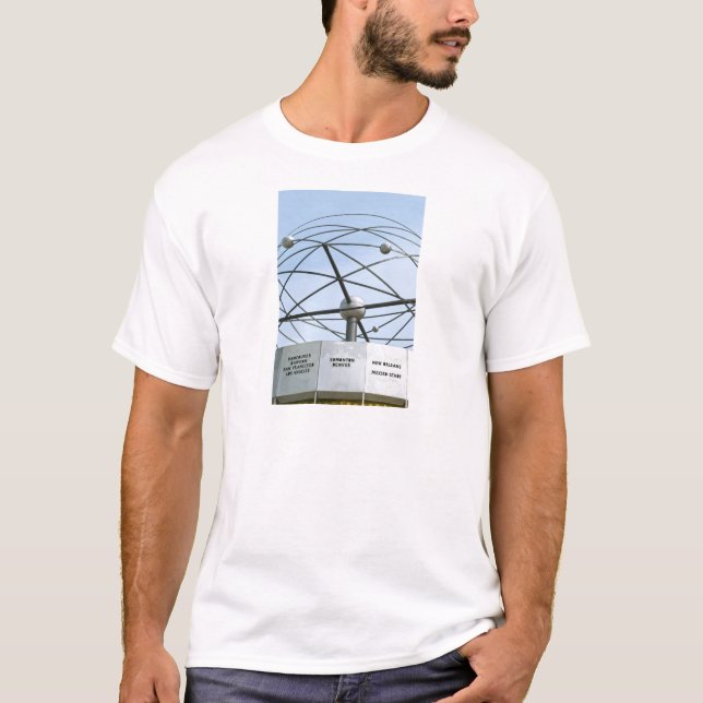 Weltzeituhr T-Shirt (Front)