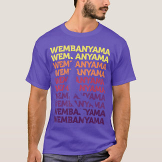 Wembanyama Basketball Amazing Gift Fan funny T-Shirt