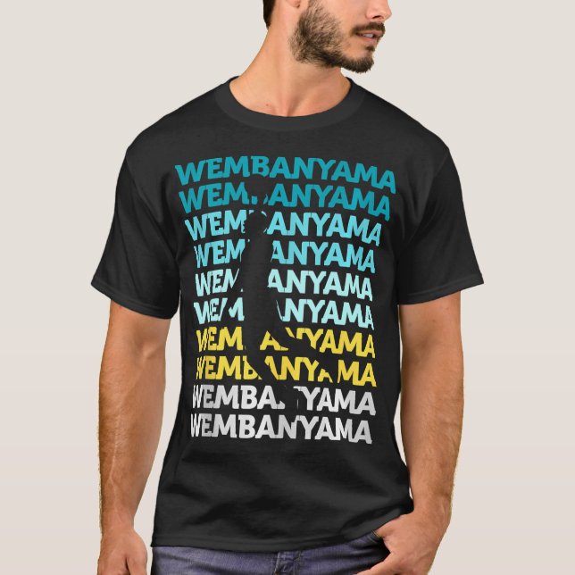 Wembanyama Basketball Amazing Gift Fan T-Shirt (Front)