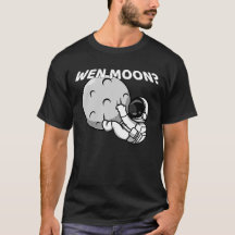 Wen Moon? - Funny Crypto Astronaut Meme