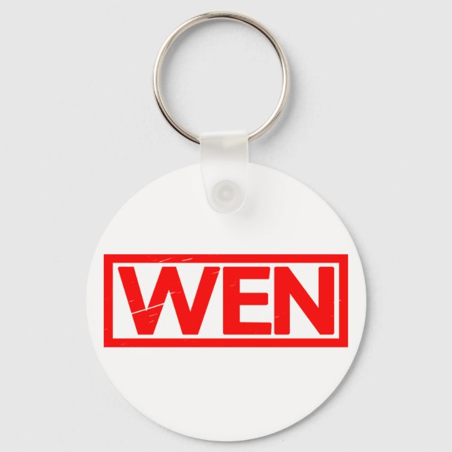 Wen Stamp Key Ring (Front)