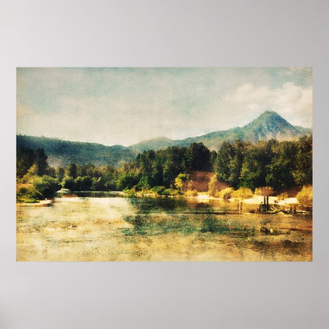 Wenatchee River Poster (Front)