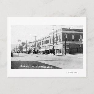 Wenatchee, WashingtonView of Wenatchee Avenue Postcard