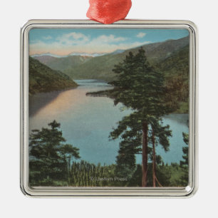Wenatchee, WAView of Lake Chelan Metal Ornament