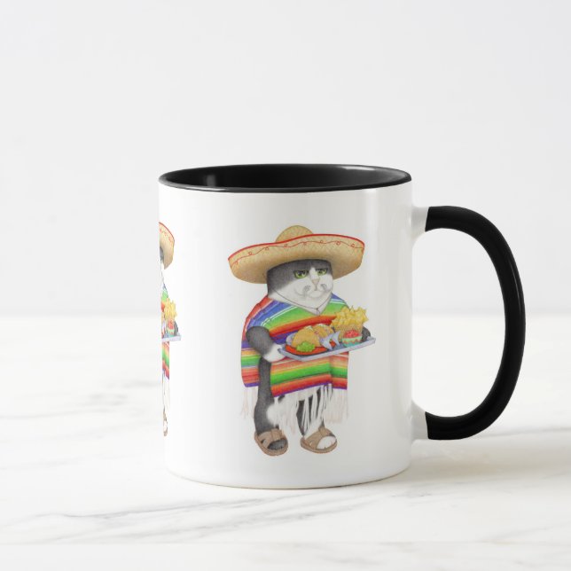 WENDELITO Black Combo Mug (Right)