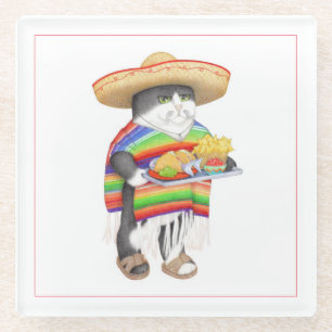 WENDELITO Glass Beverage Coaster