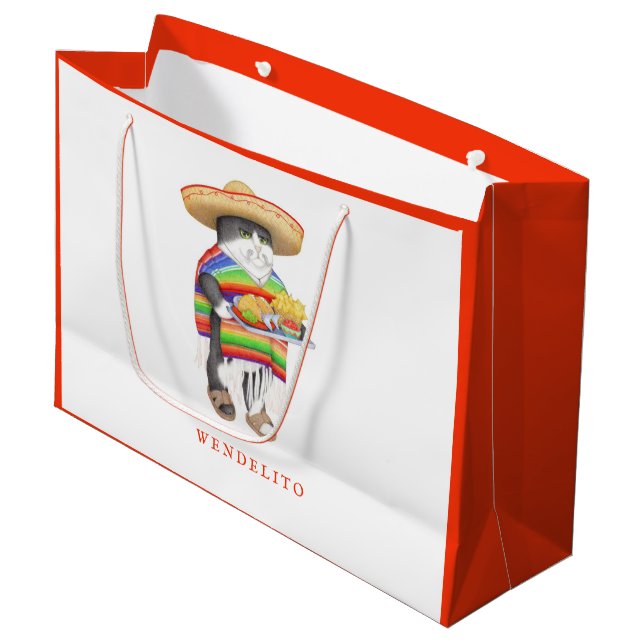 WENDELITO Large Gift Bag (Front Angled)
