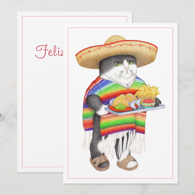 WENDELITO Spanish Christmas 5x7 Flat Card (Front/Back)