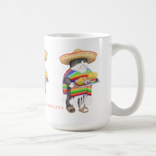 WENDELITO Tall Classic White Mug