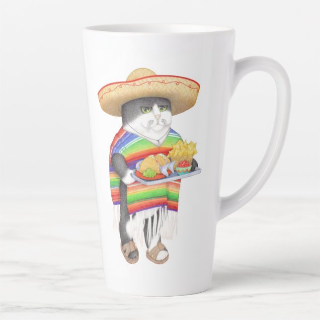 WENDELITO Tall Latte Mug (Right)