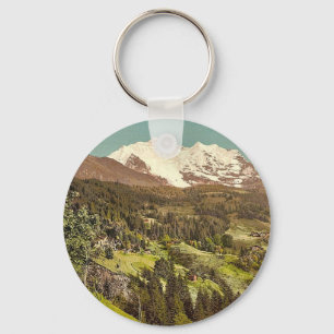 Wengen, Pension Lauerner and Jungfrau, Bernese Obe Key Ring