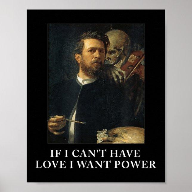 Wenn Ich Keine Liebe Haben Kann, Will Ich Macht Mi Poster (Front)