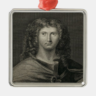 Wentworth Dillon, 4th Earl of Roscommon Metal Tree Decoration