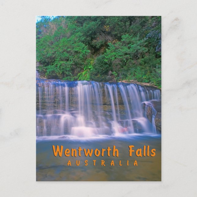 Wentworth Falls, Australia Postcard (Front)