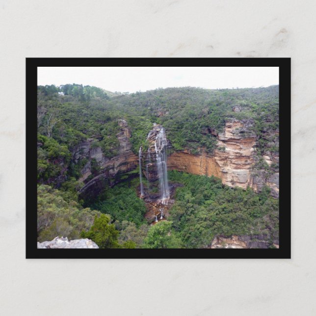 wentworth falls blue mnts postcard (Front)
