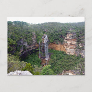 wentworth falls view postcard